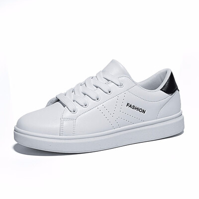 

Spring new womens shoes lace-up casual sports skateboard shoes sneakers