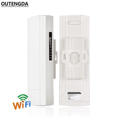 

OUTENGDA 450Mbps 3Km Outdoor CPE AP 58Ghz WiFi Bridge Router Wireless Wi-fi Repeater Built-in 14dBi Antenna with Poe Adapter