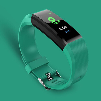 

Waterproof Smart Bracelet Watch 115 Plus Blood Pressure Monitoring Heart Rate Monitoring