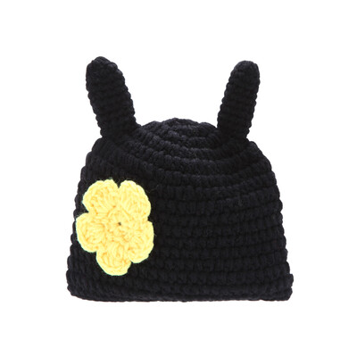 

Baby Infant Little Bee Crochet Knitting Costume Soft Adorable Clothes Photo Photography Props for 0-6 Month Newborn