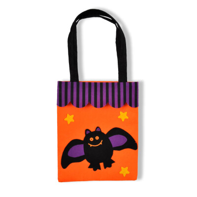 

New&new fine arts Halloween colorful candy bag cute creative funny decoration childrens gifts portable small bag party prizes souvenir packaging bag bat models 25cm20cm