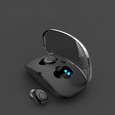 

Xi8S TWS Bluetooth Stereo Earbuds Wireless Ultra lightweight Mini Invisible Headphones CVC 60 Noise Cancelling Headset with Mic