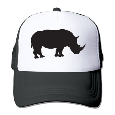 

Fdreattyuny Meshback Funny Rhino Fashion Baseball Cap for Men&Women Adjustable Mesh Trucker Hat