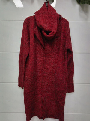 

2018 new long loose turtleneck sweater womens Korean version of new sweater scarf thickened cardigan coat autumn&winter