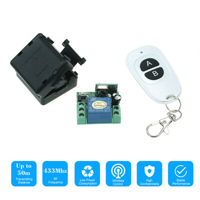 

433MHz DC12V 1CH RF Wireless Remote Control Switch 3PCS RF 433MHz Transmitter Remote Controls For Household Appliances Electroni