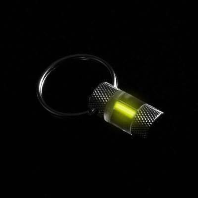 

Tritium Self Luminous Key Ring Ultralight Outdoor Glow In The Dark Keychain Ring Emergency Survival Mini Light