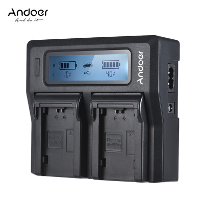 

Andoer NP-FZ100 Dual Channel LCD Camera Battery Charger for Sony A7III A9 A7RIII A7SIII