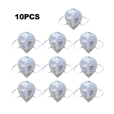 

Anti Fog Haze Mask PM25 Industrial Dust Folded With Breathing Children Men And Women 9002V 10PCS