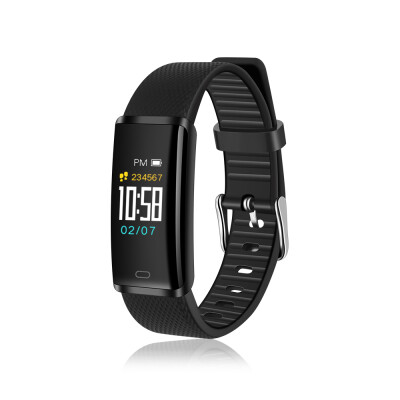 

R9 Smart Bracelet 096-Inch Color Display Heart Rate Monitor Blood Pressure Blood Oxygen Monitoring Fitness Tracker Life Waterproo