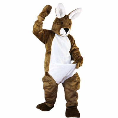 

LangtengBrown Kangaroo Mascot Cartoon Costume Cosplay Party Halloween Christmas Festival Performance