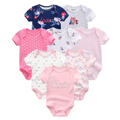 

Baby Boys Clothes Newborn 0-12M Babywear Cotton For Babies Unicorn Baby Girls Clothes Clothing Sets Rompers Baby Bodysuits 8PCS