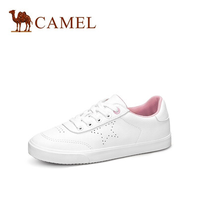

Camel CAMEL ladies simple fresh star shaped small round head white shoes A91278601 white pink 39