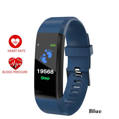 

ID115plus Bluetooth Sports Smart Watch OLED Heart Rate Sport Bracelet Pedometer Tracker
