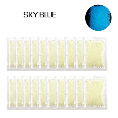 

Colorful Beautiful Fluorescent Sand Glow in the Dark Home Decorating Luminous Supplies