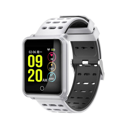 

N88 Smart Watch Professional Waterproof Heart Rate Blood Pressure Sport Monitoring Calls SMS Remind Anti-lost Gsensor Wristwatch