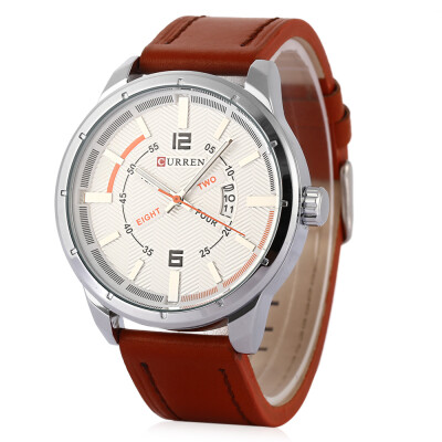 

CURREN 8211 Casual Men Quartz Watch with Date Display