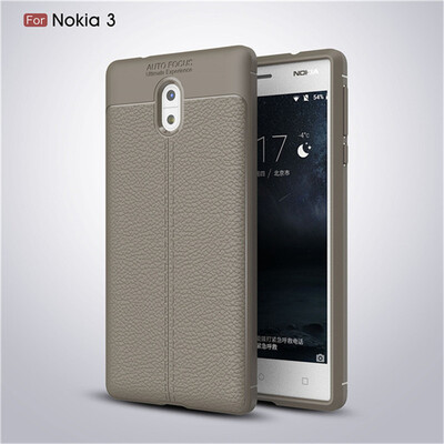 

For Nokia 3 case Original Case Shockproof Anti-knock Soft TPU Case For Nokia 8 case 5 case leather fundas