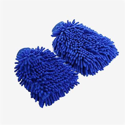 

Shuo brown pair of car wash gloves double chenille gloves bear paw cleaning car rag car cleaning gloves home cleaning window cleaning floor dust cleaning supplies