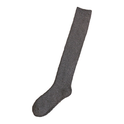 

LifeWheel Men & Women Knee High Cotton Long Dress Crew Terry Socks For Student Thick Autumn Winter Business Casual