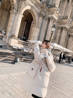 

Cotton coat jacket fashion retro hooded large fur collar loose coat 90267