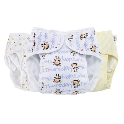 

1 artikel neutrale Verstelbare Baby Puur katoen katoenen Luiers Herbruikbare Luier Broek
