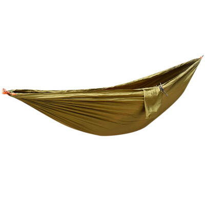 

2 Person Hammock Assorted Color Portable Parachute Nylon Fabric for Indoor Outdoor Use