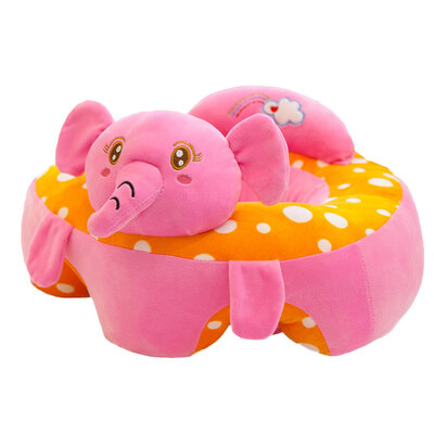 

Infant Support Seat Soft Plush Floor Seat Cartoon Stuffed Sofa Baby Learn to Sit Chair Dog
