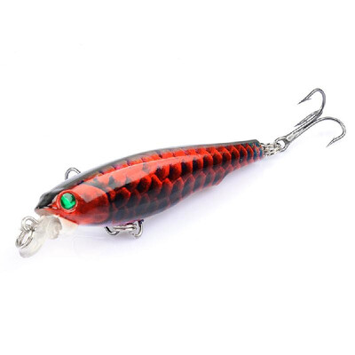 

Minnow Fishing Lure 3D Eyes Fishing Artificial Hard Minnow Bait