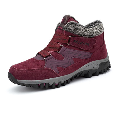 

Womens winter boots Winter shoes warm plush krasovki shoe boots 2018 Branded womens casual shoes on wedge for winter