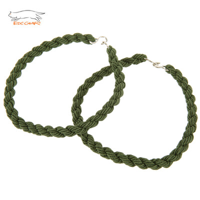 

EDCGEAR 2pcs Army Leggings Rope Cord Trouser Leg Elastic Strap for Hiking Climbing