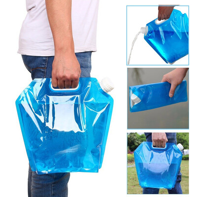 

Practical 5L Portable Folding Water Storage Bag Outdoor Camping Hiking Survival Kit Tool
