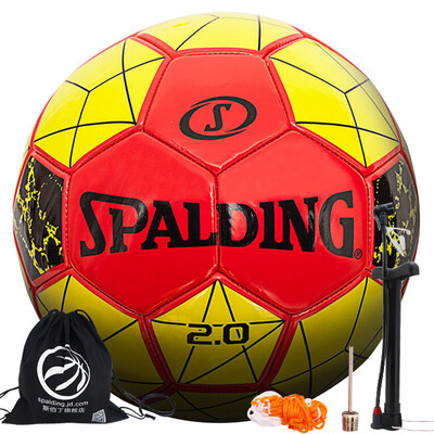 

SPALDING CLASSIC 20 Series RedYellow No 5 Machine Sewing Football 64-950Y