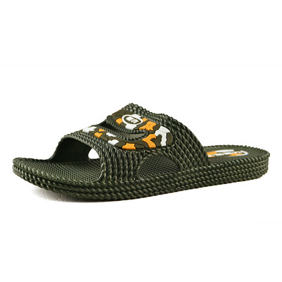 

Warrior home bathroom beach wear-resistant wild casual sandals&slippers 3323 Army Green 40