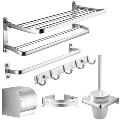 

Belle G55-6 Space Aluminum Bathroom Towels Towel Rack Bathroom Rack Hardware Set