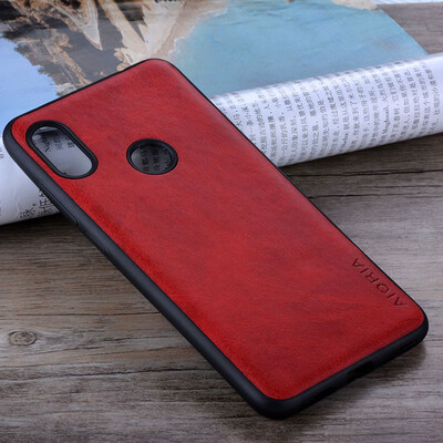 

Case for xiaomi redmi note 6 pro Luxury Vintage leather phone cover for Xiaomi Redmi Note 6 Pro case funda Business coque capa