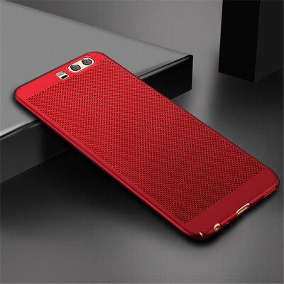 

Goowiiz Phone Case For Huawei P10P10 PlusP10 LiteNova Lite Full Protection Slim Hard PC Breathable Grid Back Cover