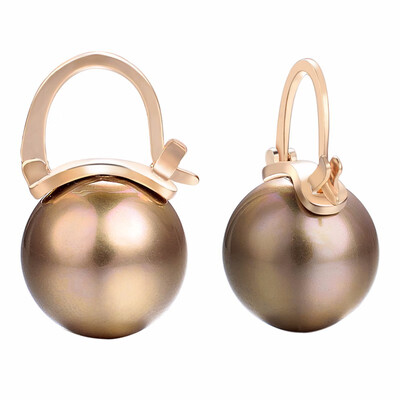 

Yoursfs New Fashion Round Earrings Imitation pearl earring With Czech Crystal Women Earrings Wholesale Jewelry good for mothers d