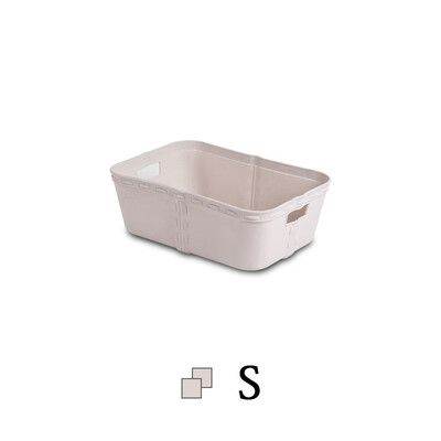 

Household imitation rattan storage basketRectangular storage organization system