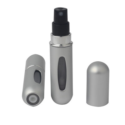 

Portable Mini Refillable Perfume Bottle With Spray Scent Pump Empty Cosmetic Containers Spray Atomizer Bottle For Travel New 5ML