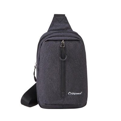 

Diplomat Simplified Casual Casual Crossbody Bag DB-763O-1 Grey