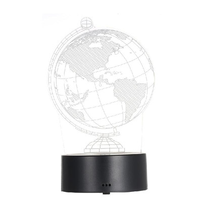 

3D Visual Illusion Lamp Transparent Acrylic Night Light 7 Color Changing LED Lamp 15