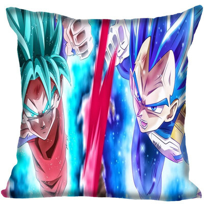 

Custom Dragon Ball Pillowcase Bedroom Home Office Decorative Pillow Cover Square Zipper Wedding Decorative Cushion Covers