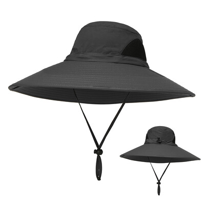 

Outdoor Hat Wide Brim Breathable Hunting Fishing Safari Sun Hat Cap