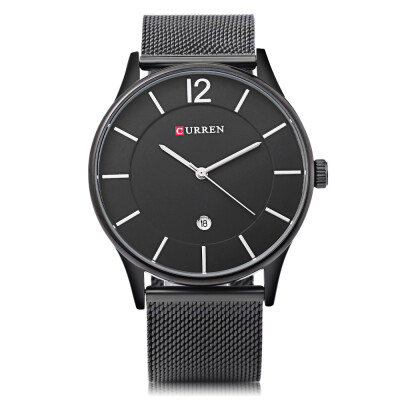 

Curren 8231 Male Quartz Watch Ultra-thin Dial Calendar Men Wristwatch