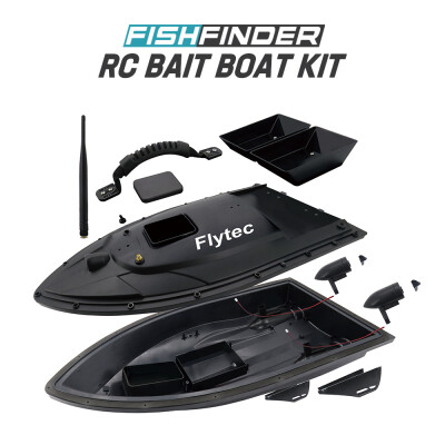 

Flytec 2011-5 Fish Finder 15kg Loading Remote Control Fishing Bait Boat RC Boat KIT Version DIY Boat