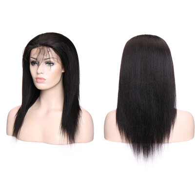 

10-22 Inches Lace Front Human Hair Wigs Extensions Straight Virgin Human Hair Wigs With Hair Wigs For Women With Baby Hair