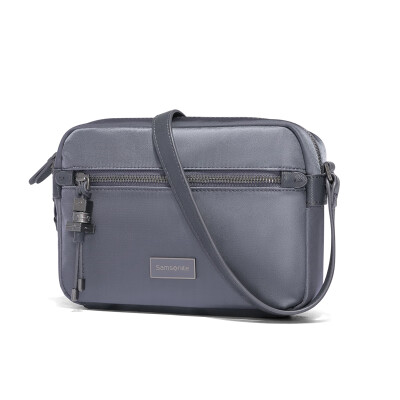

Samsonite Samsonite diagonal cross-sleeve fashion trendy shoulder mini bag 34N90002 gray rose