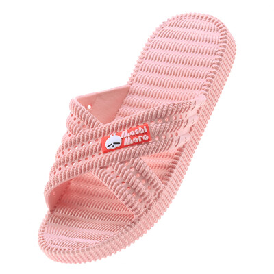 

MashiMaro rogue rabbit couple models home indoor bathroom wild beach shower sandals&slippers MM3864 pink 37