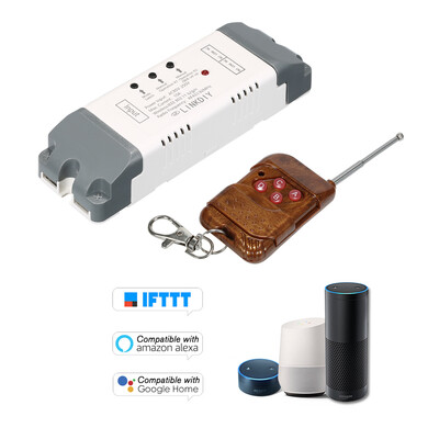 

Sonoff 433Mhz Smart Wifi Switch Universal Wireless Remote Control Switch Module 2CH DCAC7-32V Timer Phone APP Remote Control Comp