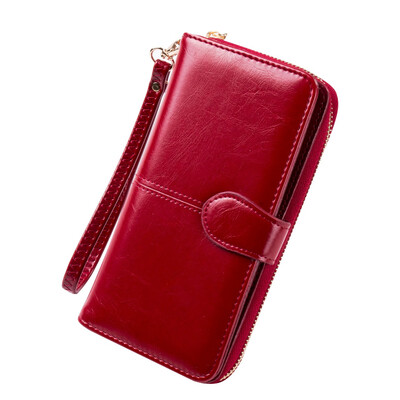 

New Fashion Lady Women Leather Clutch Wallet Long Card Holder Case Purse Handbag